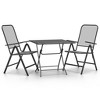 vidaXL Garden Dining Set Anthracite - 2 of 4