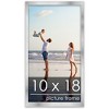 PosterPalooza | 10x18 Wood Frame with UV Acrylic, 6 Finishes: Black, White, Bronze, Silver, Wood, Mahogany - 2 of 4