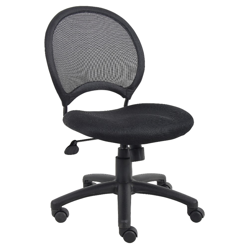Photos - Computer Chair BOSS Mesh Chair Black -  Office Products 