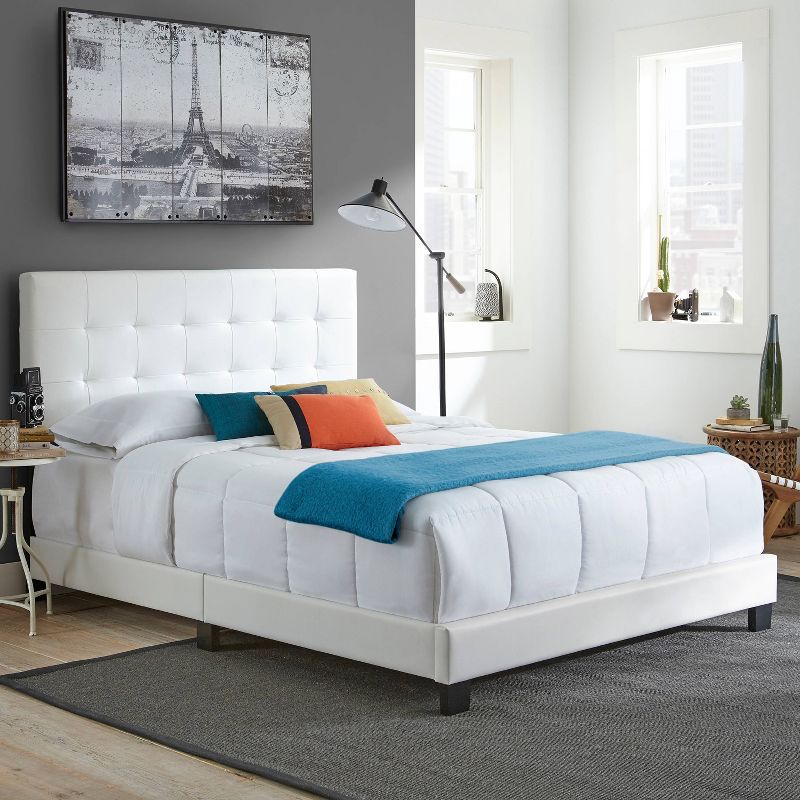 Macie Faux Leather Platform Bed - Eco Dream, 6 of 9