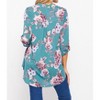Women's Floral Gabby Top - honeyme - 3 of 4