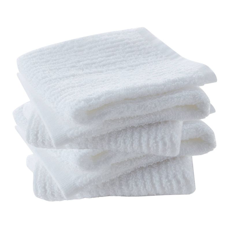 Cannon 4pk Cotton Bar Mop Kitchen Towels White, 1 of 8