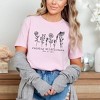 Simply Sage Market Women's Raising Wildflowers Mom Of Girls Short Sleeve Graphic Tee - 2 of 3