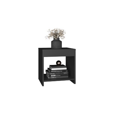 Vynxaria Chroma 16.5" Tall Minimalistic Nightstand with Open Shelf