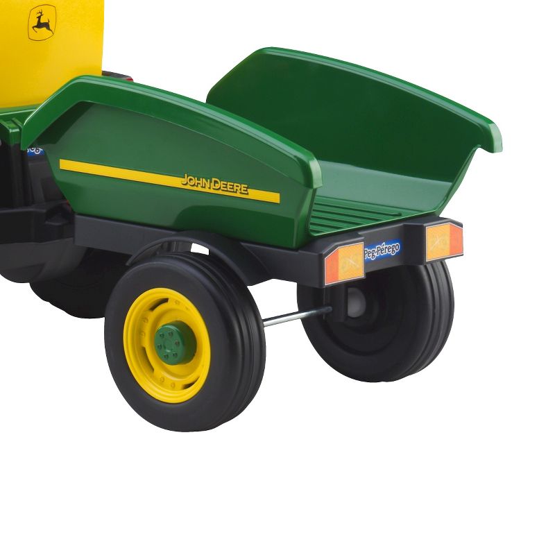 Peg Perego John Deere Farm Tractor with Trailer, 4 of 5