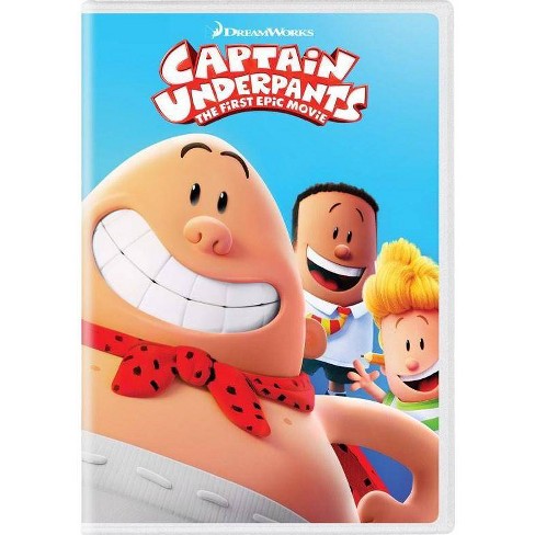 Captain Underpants The First Epic Movie Dvd Target