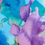bright watercolor floral