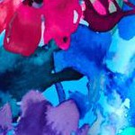 bright watercolor floral