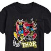 Men's - Marvel - Thor Stickers Style Short Sleeve Graphic T-Shirt - 2 of 4