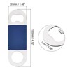Unique Bargains Stainless Steel Portable Beer Bottle Opener with Leather Handle for Party - 2 of 4