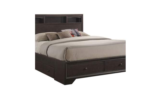 Madison 88&#34; Queen Bed Espresso - Acme Furniture, 2 of 7, play video