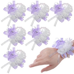 Unique Bargains Durable Elastic Fashion Trend Lightweight Wrist Corsage - 1 of 4