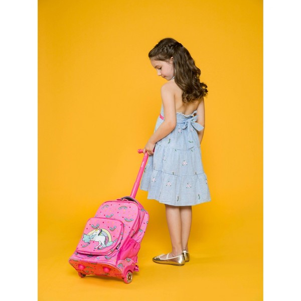 Mochila rodante J World Sparkle para niños 8