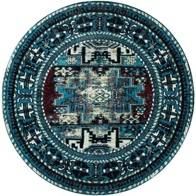 light blue/black