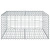 vidaXL Gabion Basket Silver Galvanized Iron 78.7 x 19.7 x 19.7 in - 3 of 4