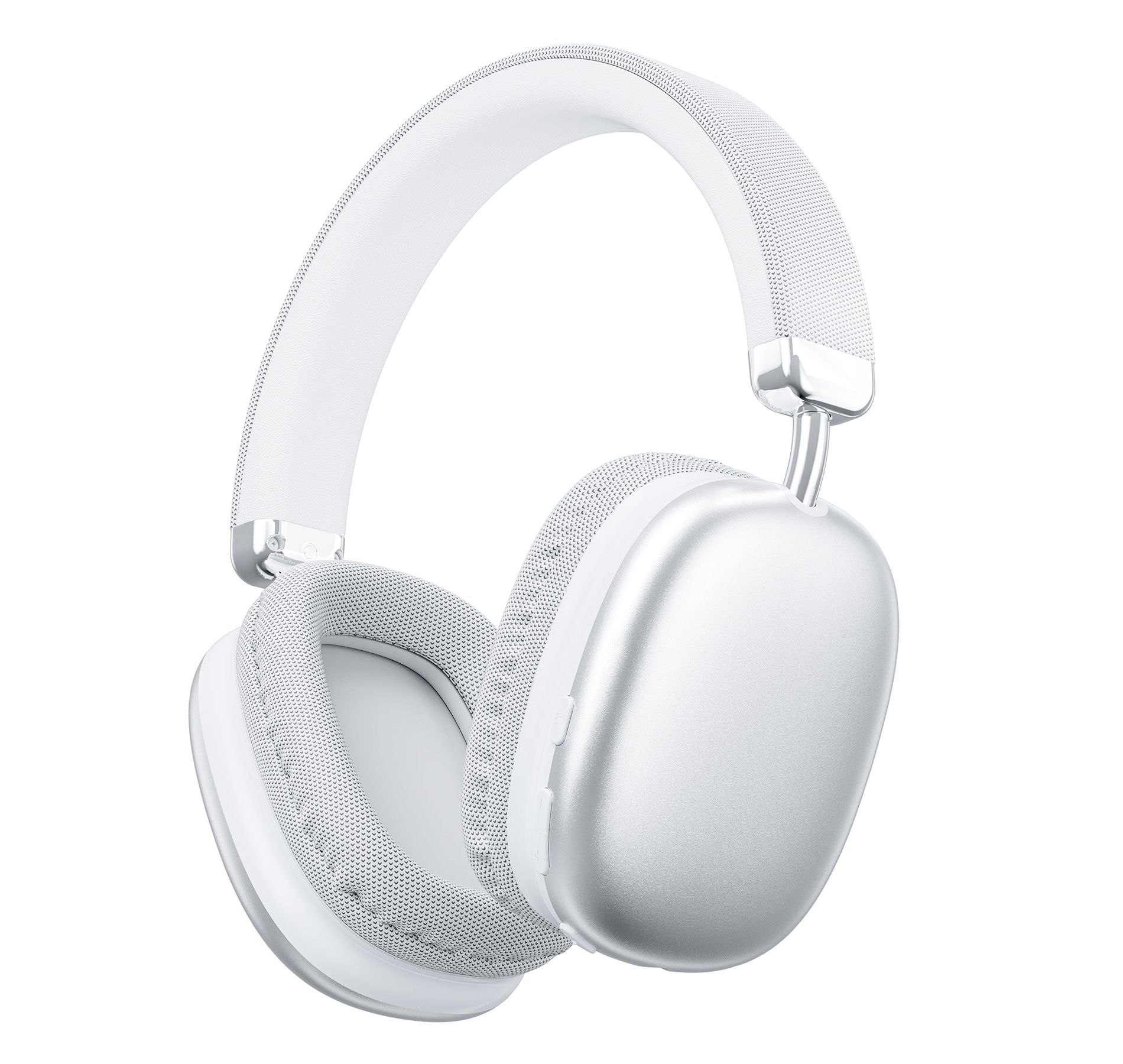 Wireless Over Ear Headphones 80H Playtime 6 Mics ENC Clear Calls Deep Bass Lightweight Comfort Fit for Travel Work