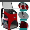PetAmi Small Dogs Cats Backpack Carrier, Airline Approved Pet Ventilated Safety Strap Buckle for Hiking Travel Camping Outdoor - 3 of 4