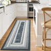Machine Washable Area Rugs Non Slip Low Pile Stain Resistant Indoor Modern Ultra Soft Carpet Perfect for Home Decoration - 2 of 4