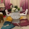 ADILE  Modern Dining Chairs w/Plastic Feet Pads Stackable Chair, Set of 6 - 2 of 4