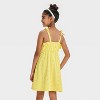 Girls' Sleeveless Knit Eyelet Dress - Cat & Jack™ - 2 of 3