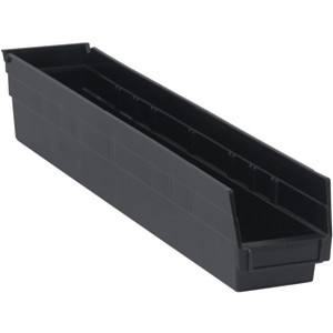 Quantum Storage Systems Economy Shelf Bin, 23-5/8"W X 4-1/8"D X 4"H - 1 of 1