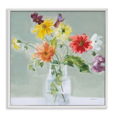 Stupell Industries Wild About Wildflowers Framed Giclee Art