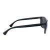 Emporio Armani EA 4033 5229 Unisex Square Polarized Sunglasses Rubber Black & Grey 56mm - 3 of 3