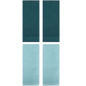 REGALWOVEN 4 Pcs Cotton Soft Absorbent Comfortable Waffle Design Hand Towel - 1 of 4