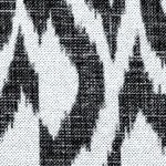 black ikat