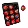 Kurt Adler 65mm 12 Days of Christmas Decorative Glass Balls, 12 Piece Set - 3 of 4
