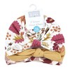 Hudson Baby Infant Girls Turban Cotton Headwraps, Acorn Botanical, 0-24 Months - 2 of 4