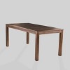 Geelong 7pc Acacia Wood & Wicker Patio Dining Set - Brown - Christopher Knight Home: Includes Cushions, Galvanized Steel Hardware - 4 of 4