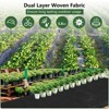 Woven Landscape Fabric 5oz, 5 x 300FT Weed Fabric Barrier, Double Layer, Garden Fabric Weed Barrier, Weed Control Fabric Ground Cover, Gardening Mat - 2 of 4