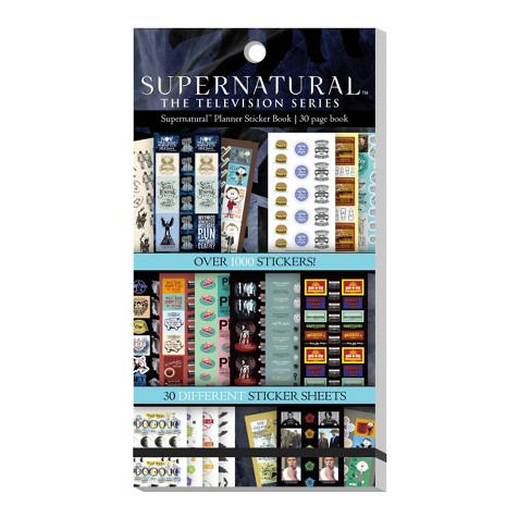 Supernatural Planner Sticker Book - Con*quest Journals : Target
