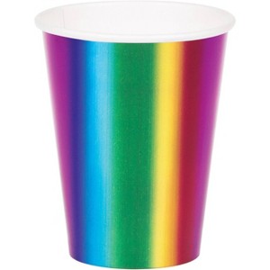 24ct Rainbow Foil Cups - 1 of 3