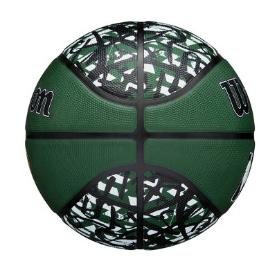 NBA Milwaukee Bucks Graffiti Basketball: Composite Shell, 27.5