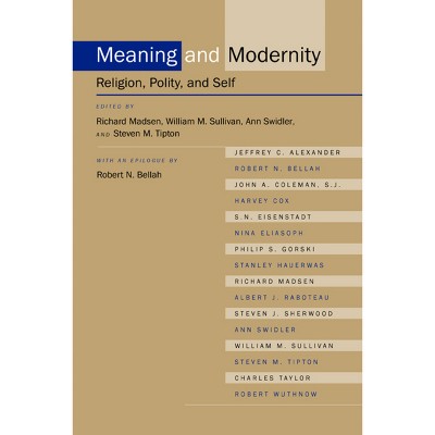 Meaning and Modernity - by  Richard Madsen & William M Sullivan & Ann Swidler & Steven M Tipton (Paperback)