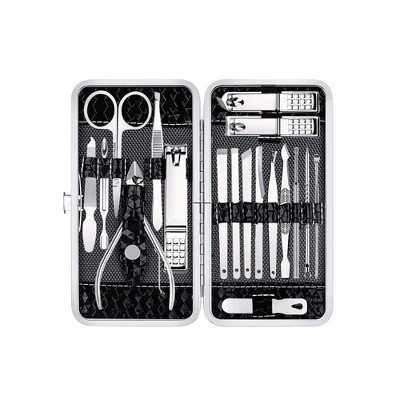 LOVELAY CREATIONS 18 Pieces Stainless Steel Grooming Kit
