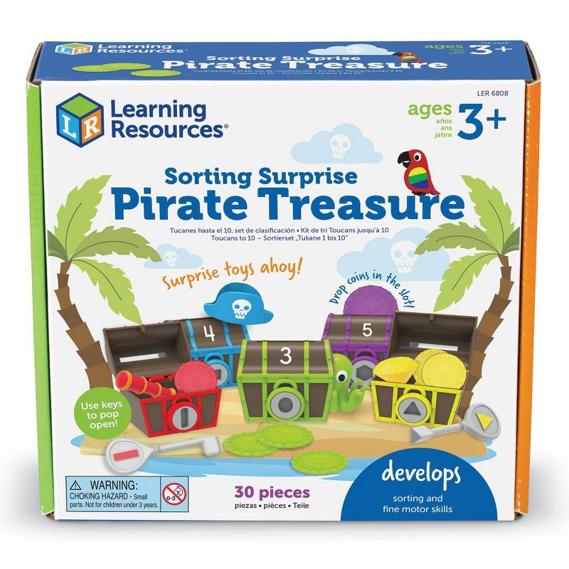 Learning Resources Sorting Surprise Pirate Treasure, 2 of 10