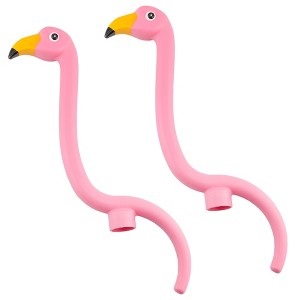 Darware Flamingo Watering Bottle Attachment, 2pk; Novelty Watering Can Adapter - 1 of 4