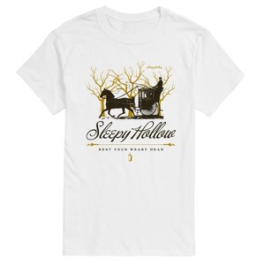 Men's - Sleepy Hollow - Rest Your Weary Head Short Sleeve Graphic T-Shirt - 1 of 4