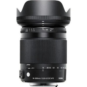 Sigma 18-300mm f/3.5-6.3 DC MACRO OS HSM Contemporary Lens for Sigma SA - 1 of 4