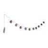 Transpac Fabric 35.5 in. Multicolor Christmas Cottage House Boxed String Lights - 2 of 3