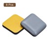 Unique Bargains Self-adhesive Square Chair Leg Protectors for Carpet Hardwood Floors - 3 of 4