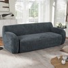 81.5" Polyester Minimalist Compression 3-Seater Sofa with No Assembly Required - 2 of 4