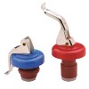 Norpro 3pc Bottle Stoppers Set - Cork Seals Glass Soda Pop & Wine Bottles Airtight - 3 of 4