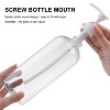 2-Pack 32 oz Empty Pump Bottles, Shampoo and Conditioner Dispenser Bottles, 1 Liter Soap Dispenser Bottles with Silicone Funnel and Labels - 4 of 4