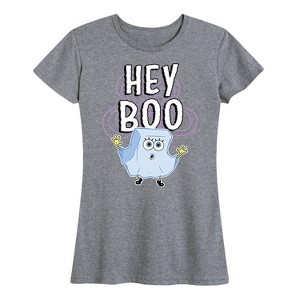 Women's - SpongeBob SquarePants - Hey Boo Short Sleeve Graphic T-Shirt - 1 of 4