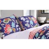 Greenland Home Fashions 1509ES Phoebe Midnight Standard Sham, 20x26 Inches - 2 of 4