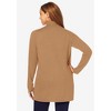 Jessica London Women's Plus Size Cotton Cashmere Turtleneck - 3 of 4